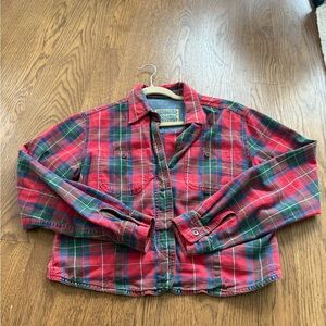 Vintage Liz Claiborne Plaid Button-Up Shirt